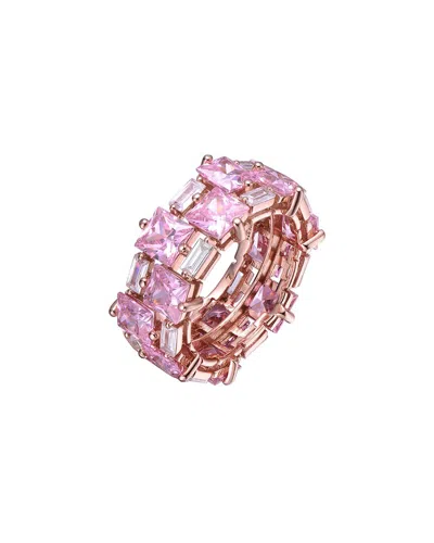 Genevive 18k Rose Gold Vermeil Ring