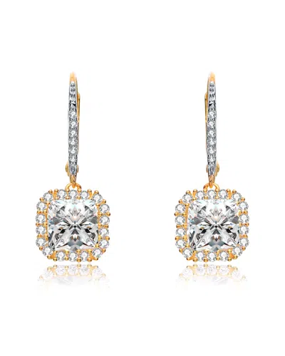 Genevive Cz Drop Earrings