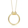 Genevive Jewelry Women's Gold / White Rachel Glauber Gold Plated Pendant Necklace In Multi