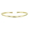 Genevive Jewelry Women's Rachel Glauber Gold Plated Cuff Bracelet In Gold