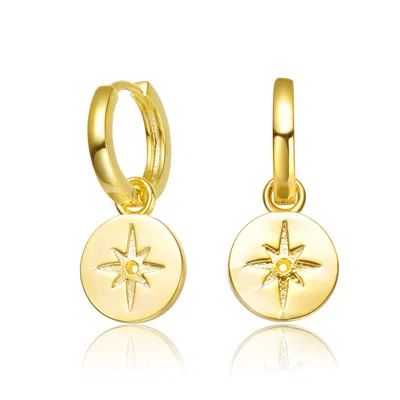 Genevive Jewelry Women's Rachel Glauber Gold Plated Huggie Earrings