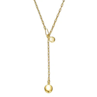 Genevive Jewelry Women's Rachel Glauber Gold With Y Neck Necklace