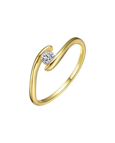 GENEVIVE GENEVIVE SILVER BYPASS RING