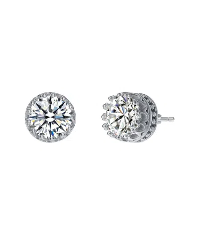 GENEVIVE GENEVIVE SILVER STUD EARRINGS