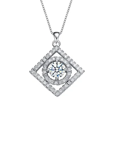 Genevive Pendant Necklace In Silver