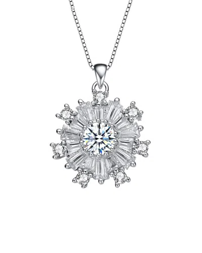 Genevive Pendant Necklace In Silver