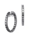 Genevive Plated Cz Hoops
