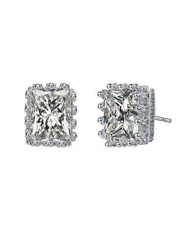 Genevive Rachel Glauber Earrings In White