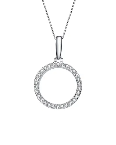 Genevive Rachel Glauber Necklace In Silver