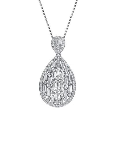 Genevive Rachel Glauber Necklace In Silver