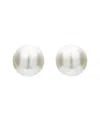 Genevive Silver 10mm Pearl Studs