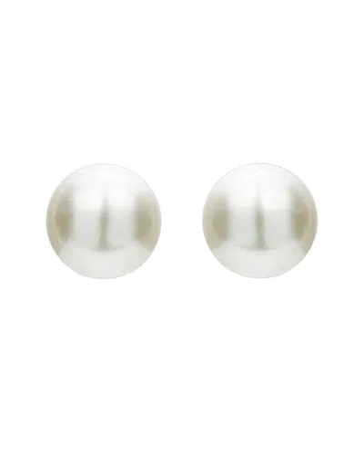 Genevive Silver 5mm Freshwater Pearl Earrings