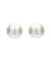 Genevive Silver 9mm Pearl Studs