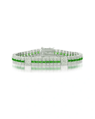 Genevive Silver Bracelet In Metallic