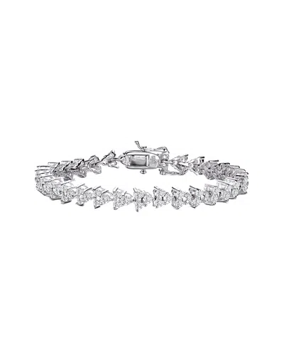 Genevive Silver Bracelet In Metallic