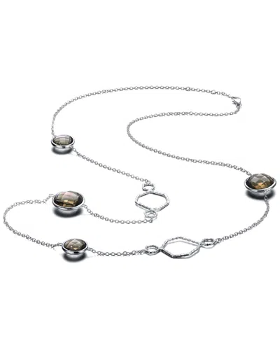 Genevive Silver Cz 30in Station Necklace