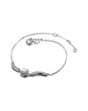 Genevive Silver Cz Bangle
