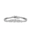 Genevive Silver Cz Bracelet
