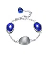 Genevive Silver Cz Bracelet