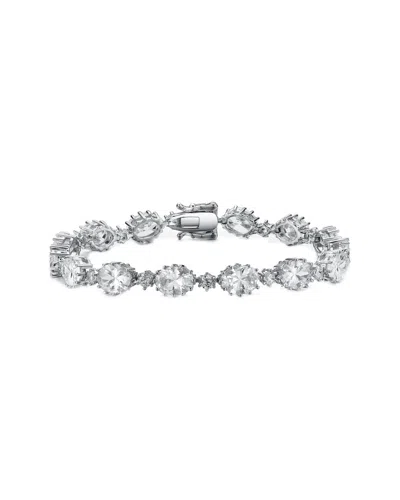 Genevive Silver Cz Bracelet