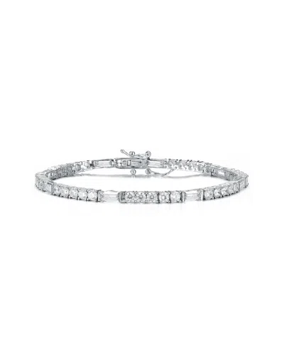 Genevive Silver Cz Bracelet