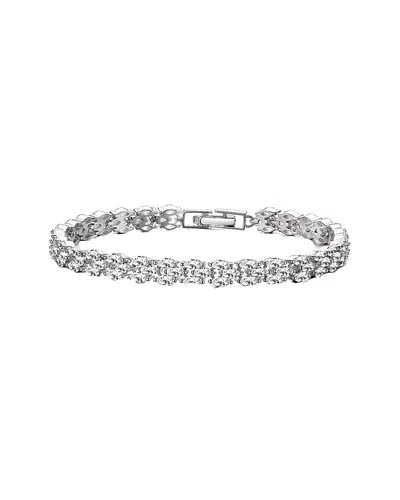 Genevive Silver Cz Bracelet
