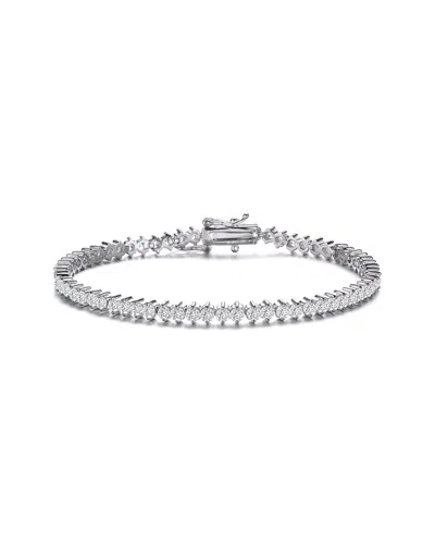 Genevive Silver Cz Bracelet