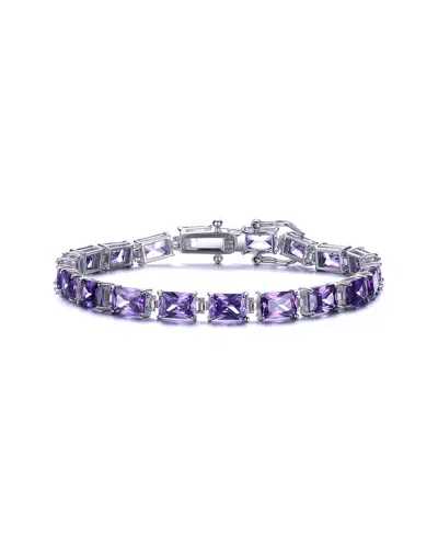 Genevive Silver Cz Bracelet
