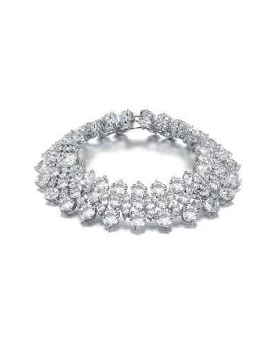 Genevive Silver Cz Bracelet