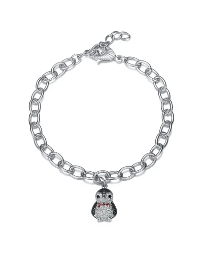 Genevive Silver Cz Bracelet