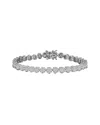 Genevive Silver Cz Bracelet