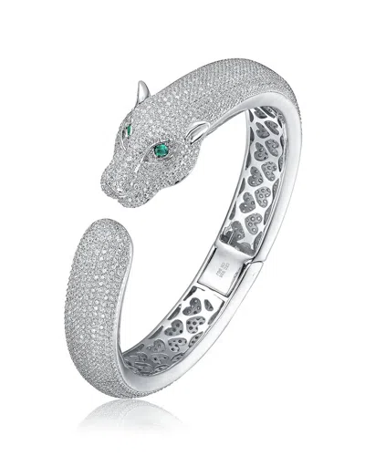 Genevive Silver Cz Bracelet