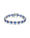 Genevive Silver Cz Bracelet