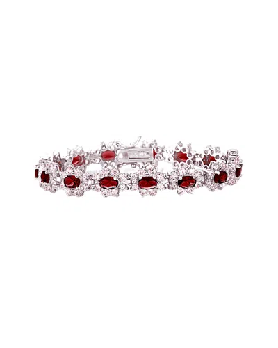 Genevive Silver Cz Bracelet