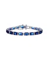 Genevive Silver Cz Bracelet