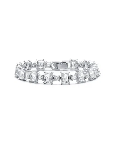 Genevive Silver Cz Bracelet