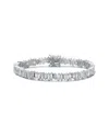 Genevive Silver Cz Bracelet