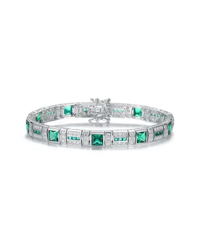 Genevive Silver Cz Bracelet