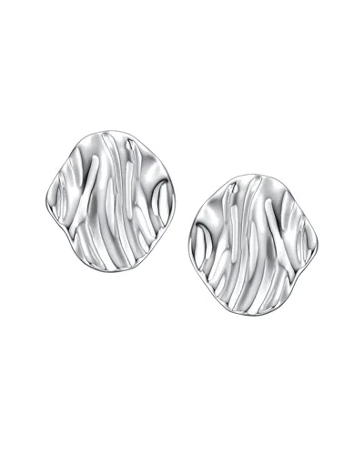 GENEVIVE GENEVIVE SILVER CZ EARRINGS