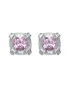 Genevive Silver Cz Earrings