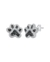 Genevive Silver Cz Earrings