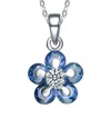Genevive Silver Cz Pendant