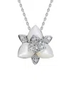 Genevive Silver Cz Pendant