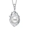 Genevive Silver Cz Pendant