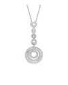 Genevive Silver Cz Pendant