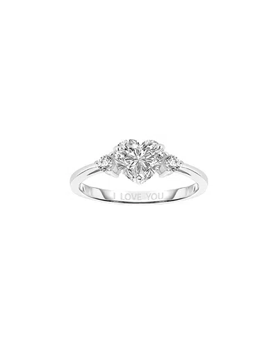Genevive Silver Cz Ring