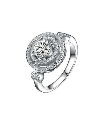 Genevive Silver Cz Ring