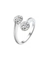 Genevive Silver Cz Ring