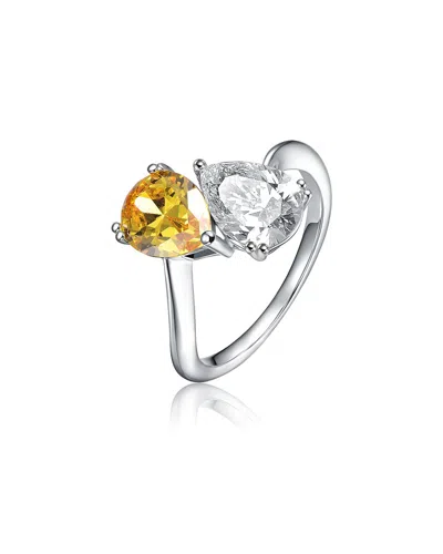 Genevive Silver Cz Ring