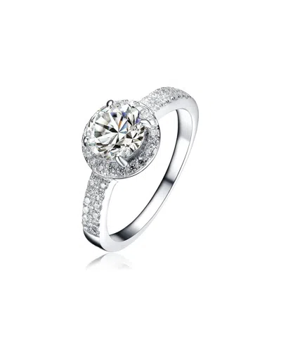 Genevive Silver Cz Ring